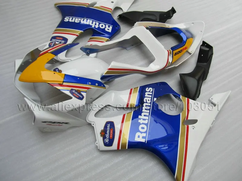 ABS Пластик инъекции обтекатели комплект для Honda CBR 600 F4i 2001 2002 2003 Cbr 01 02 03 Nastro AZZurro