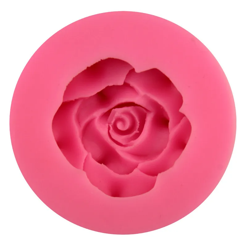 1 шт. Горячая продажа Роза цветок помадка торт плесень Силиконовая Форма Шоколад