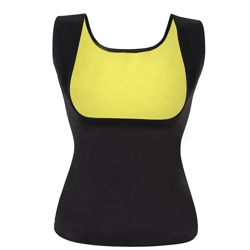 Plus Size Neoprene Sweat Sauna Body Shapers Vest Waist Trainer Slimming Vest Shapewear Weight Loss Waist Shaper Corset Shapewear