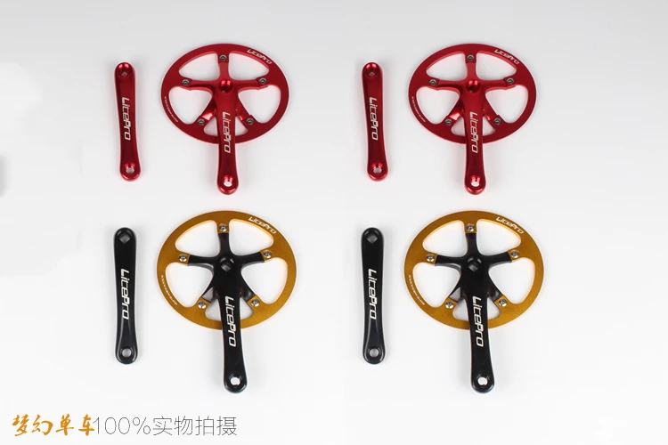 Складывающийся BMX маленький велосипед BCD130 с круглой пластиной, однодисковый редуктор 45 47 53 56 58 T, коленчатая цепь