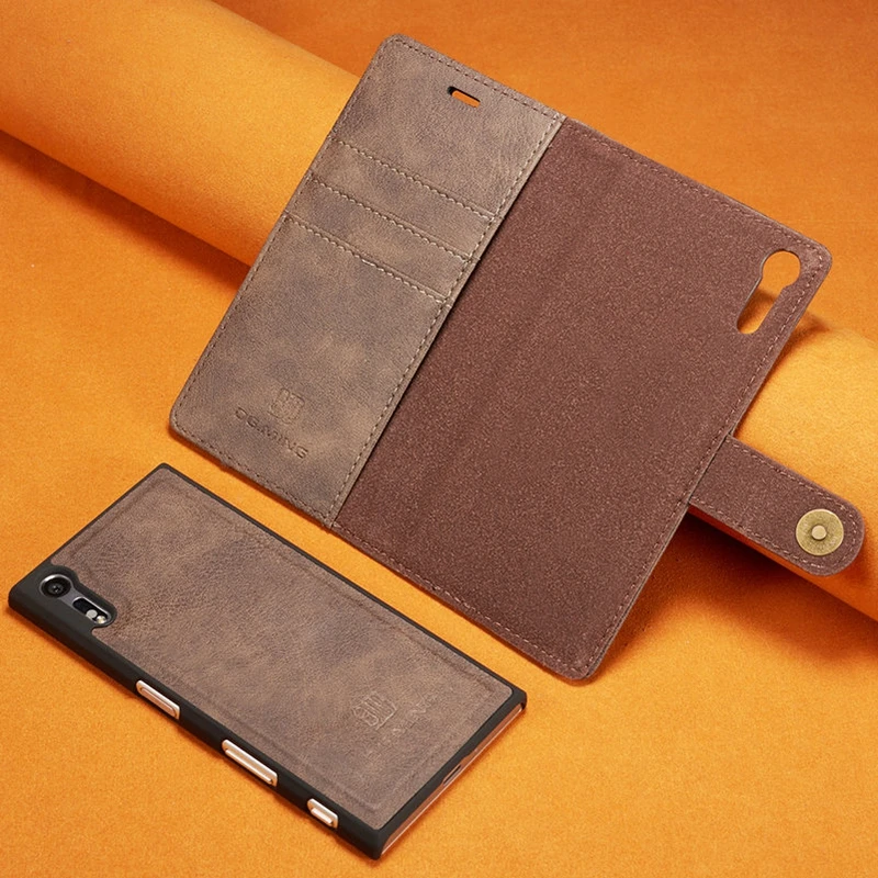 Чехол-книжка чехол для Coque sony xperia XZ Роскошный кожаный чехол-бумажник с карманом для карт чехол для телефона Soni E xperia XZS F8331 F8332 чехол Etui