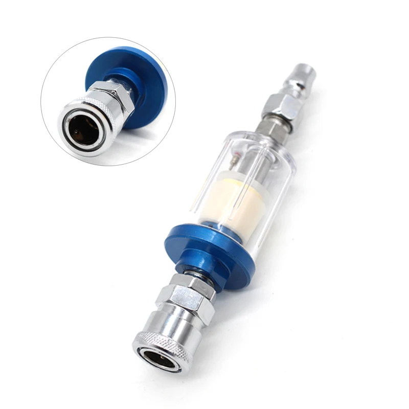 

Spray Gun Oil Water Trap Air Filter JP Adapter Pneumatic Tools Accessories For Airbrush Feed Type and Quick Connector