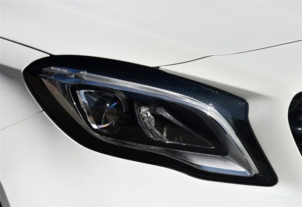 Для Mercedes-Benz GLA200 GLA220 GLA260 Автомобильные фары прозрачные линзы Авто оболочка Крышка