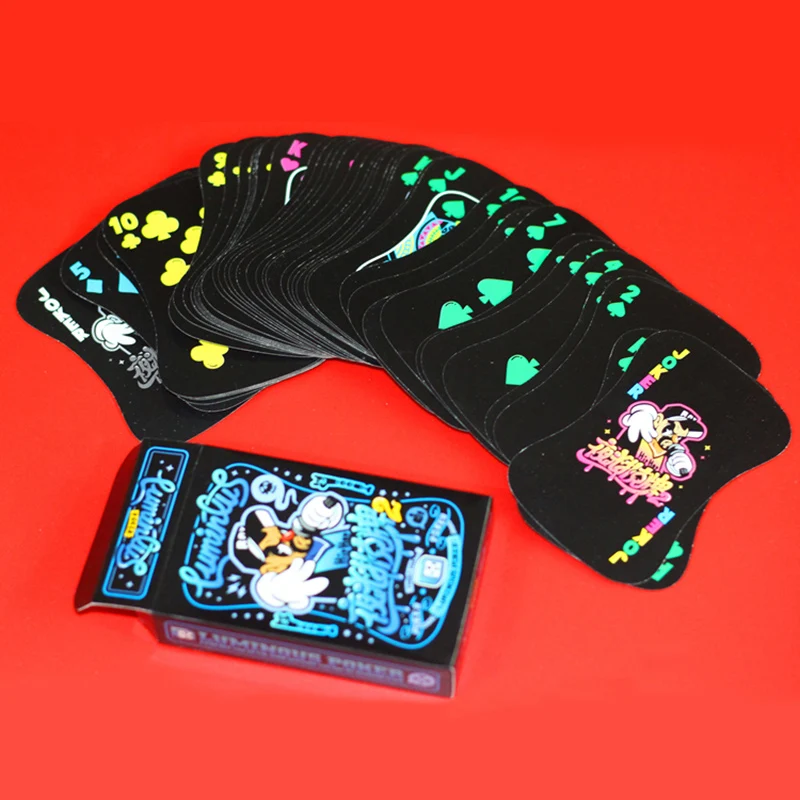 Играть в покер карты family fun наборы играют Magic реквизит световой Настольная игра