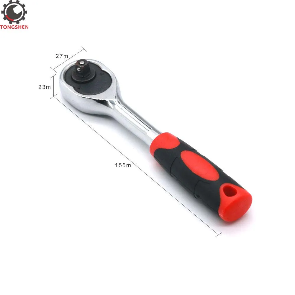 53pcs 1/4-Inch Car Auto Automobile Motorcycle Repair Tool Ratchet Wrench Drive Socket Set with Case and Pear Head | Инструменты