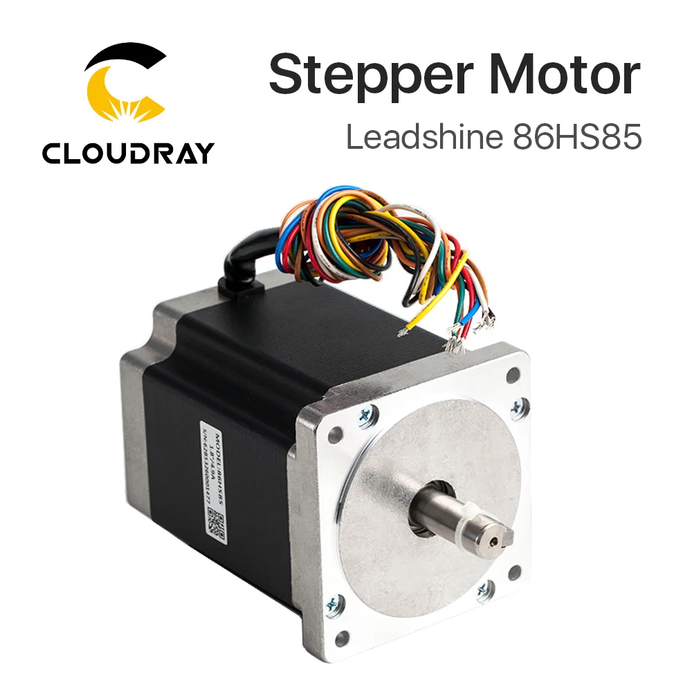 Leadshine 2 фазный шаговый двигатель 86HS85 для NEMA34 6.8A длина 118 мм вал 12 7 мм|2 phase stepper