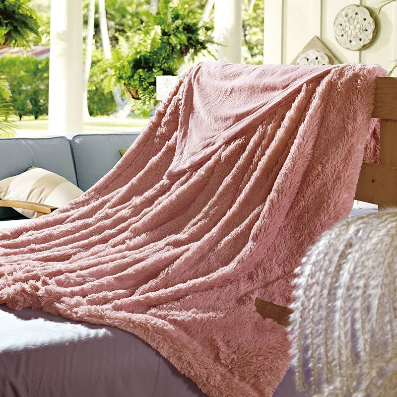 Декоративное одеяло ультра-плюшевое комфортное мягкое разноцветное большое