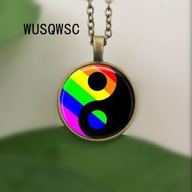 Wusqwsc нетрадиционной Цепочки и ожерелья ювелирные украшения в поддержку движения