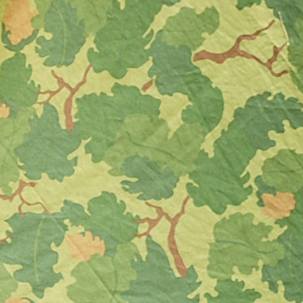 

VIETNAM WAR US CLOTH MITCHELL REVERSIBLE CAMO FABRIC 100*150CM-50033