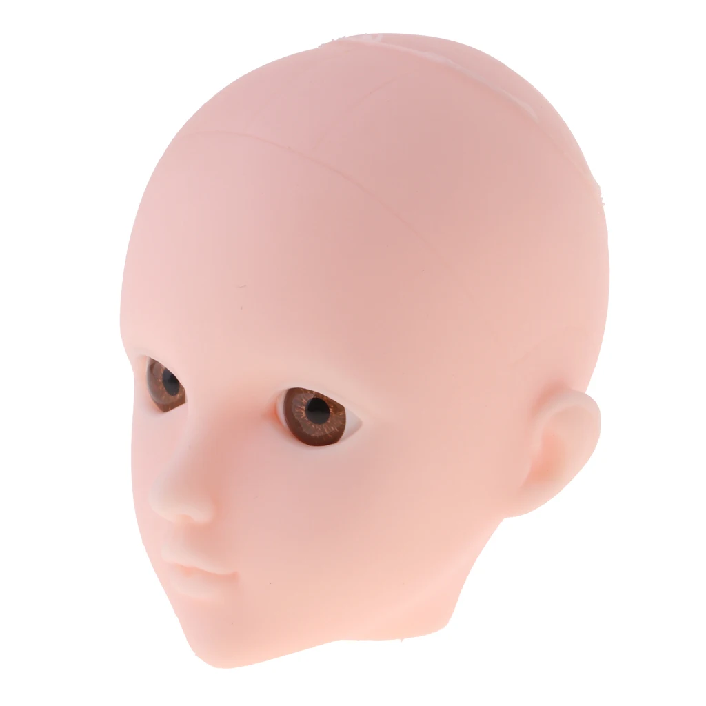 Красивые женские коричневые глаза без головы для макияжа 1/6 BJD куклы OB сделай сам