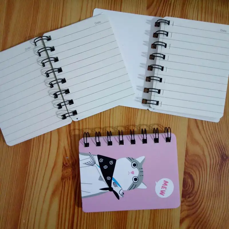 100 шт. карманный мини планировщик 80 листов|paper notebook|notebook cartoonplanner book |