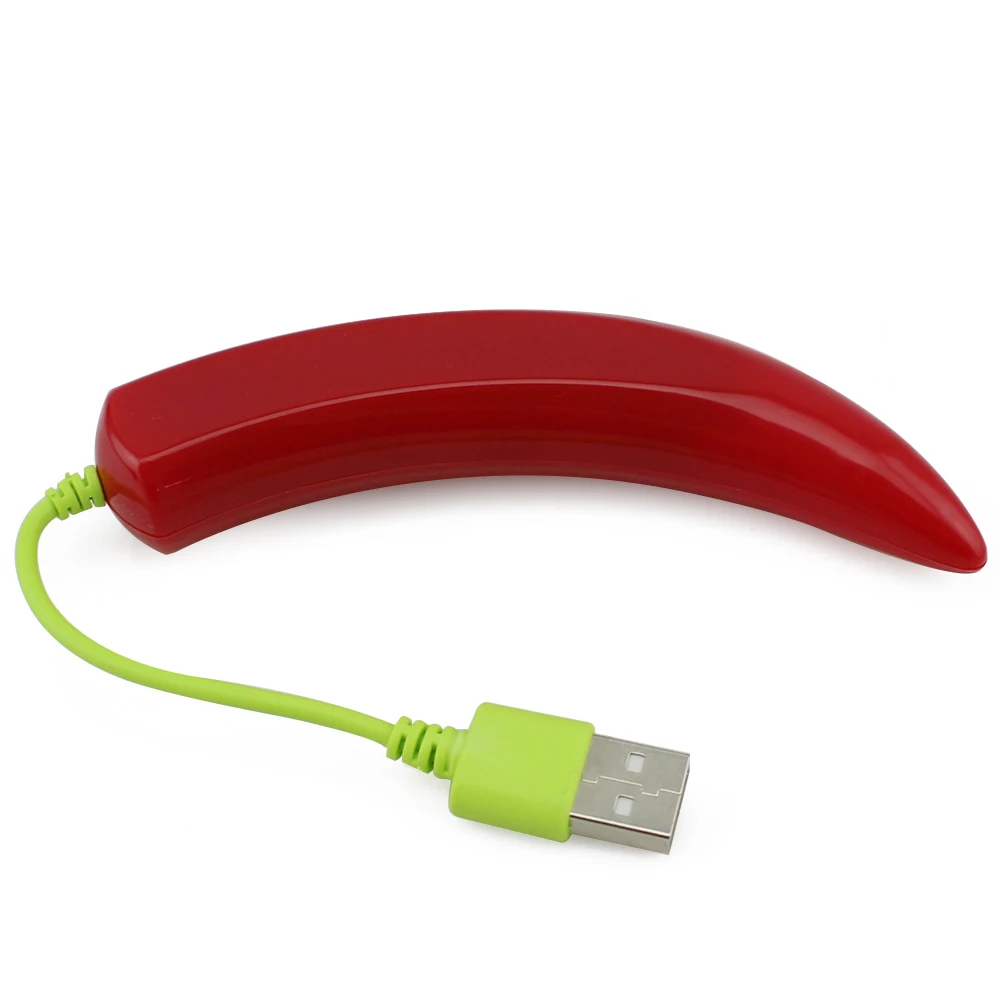 USB chyi 2,0 концентратор 4 Порты комбо Usb2.0 концентраторы жил в форме перца Usb2.0 концентраторы ПК Компьютерные аксессуары сплиттер творческие подарки для детей