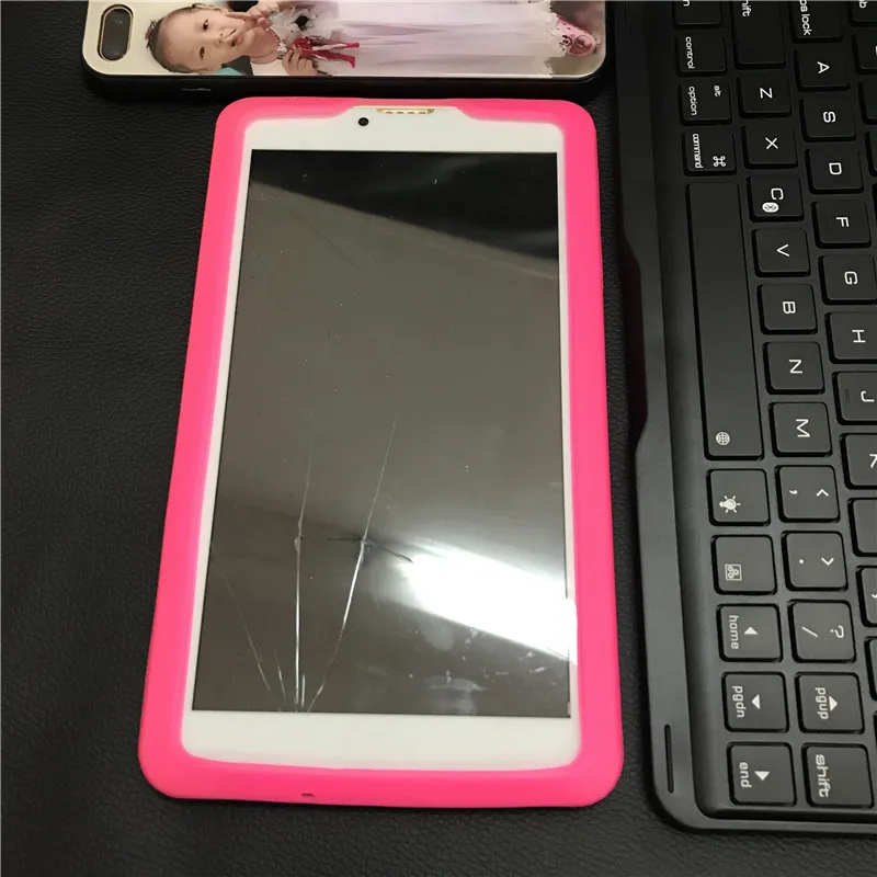 Histers мягкий защитный корпус для DEXP Ursus S470 микс 3g 7-дюймовый планшетный полиуретан) и силикона с откидной крышкой чехол