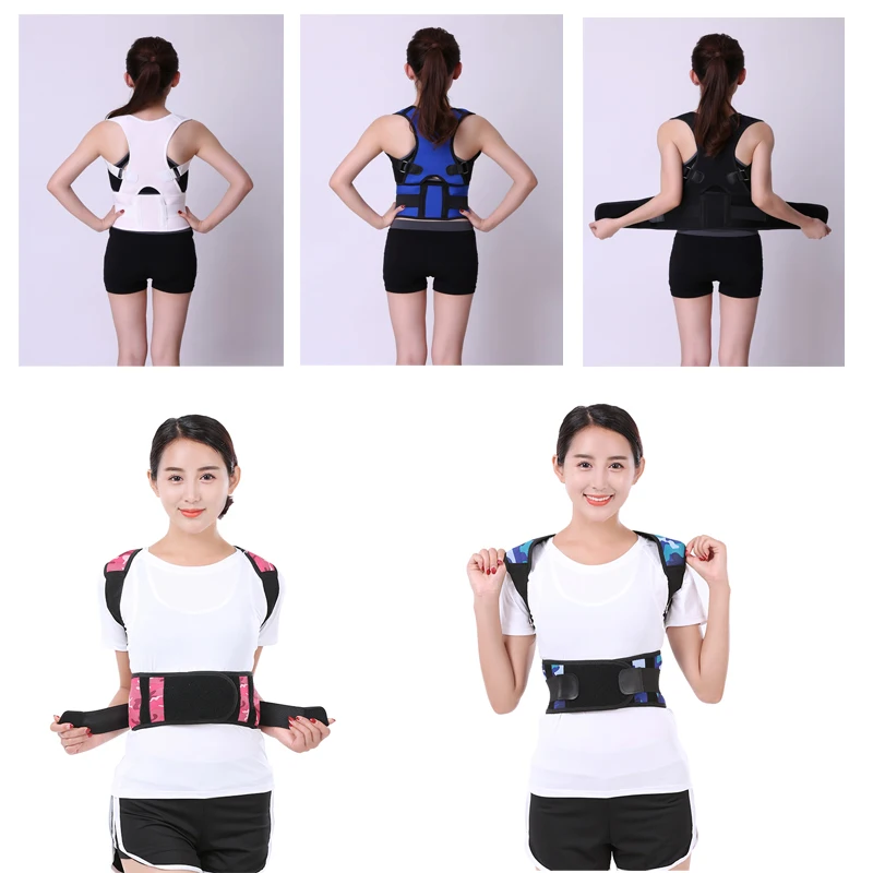

Adult Magnetic Therapy Back Corset Shoulder Lumbar Posture Corrector Bandage Spine Support Belt Back Support Posture Correction