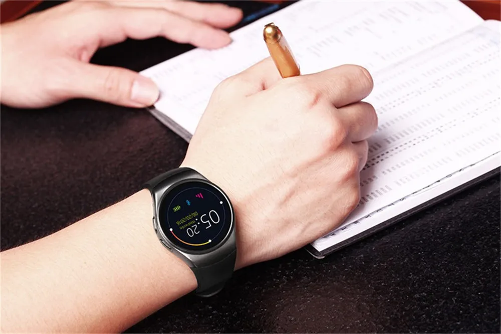 Умные часы KW18 поддерживает sim-карту, карту памяти, Bluetooth, вызов, пульсометр, шагомер, спортивный режим для IOS и Android, умные часы