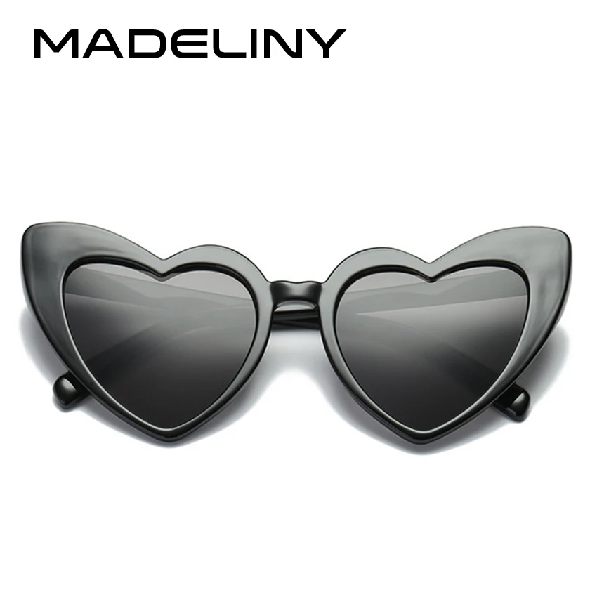 Женские винтажные солнцезащитные очки кошачий глаз в форме сердца|oculos de sol uv400|de