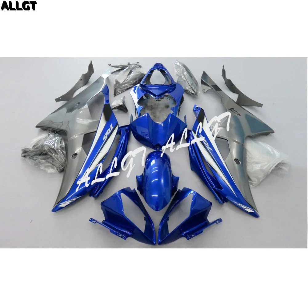

BULE SLIVER Painted Fairing kit Bodywork for YAMAHA YZF R6 2008 2009 2010 2011 2012 2013 08 09 10 11 12 13