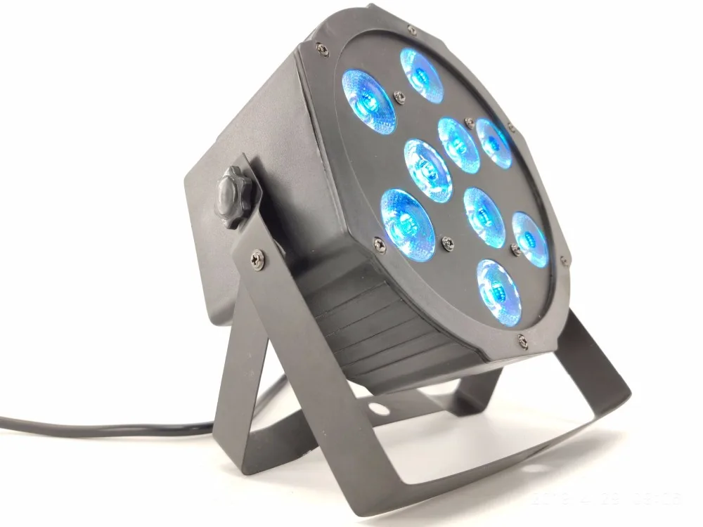 2 шт./9X12 Вт RGBW led Par light dmx512 disco light/led мыть свет профессиональное dj оборудование