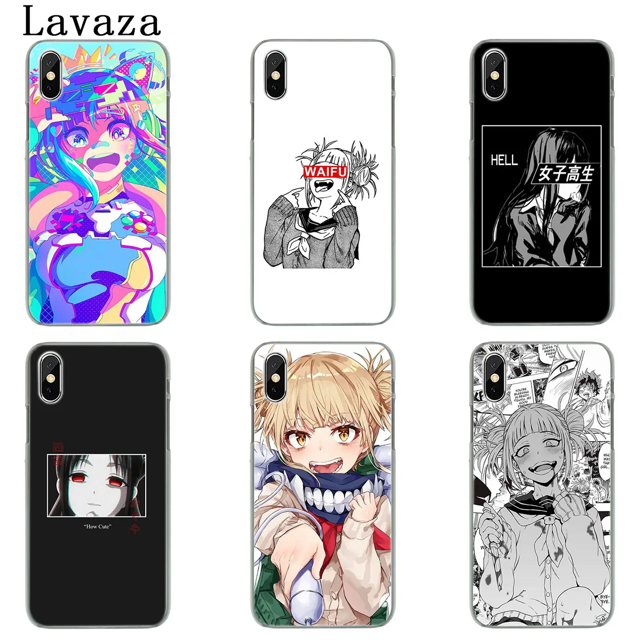 Твердый чехол для телефона Lavaza ahegaoo химико Тога Boku No Hero academic iPhone XR X XS 11 Pro Max 10 7 8 6S 5 5S