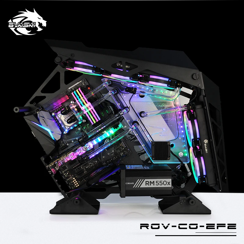 Bykski Waterway Board Deflector Water Cooling Program Channel RBW Lighting For Cougar Conquer Chassis RGV-CG-ZFZ | Компьютеры и офис