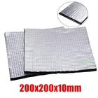 2 шт. 200x200 мм Теплоизоляция Хлопок с клейкой лентой Толщина 10 мм Водонепроницаемая Для подогревающейся платформы для Wanhao 3D-принтера