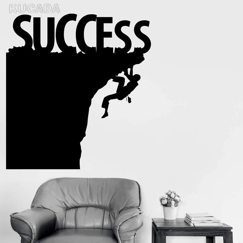 

Vinyl Wall Decal Sticker Quote Success Motivation Office Study Meeting room Style Home Decor Art Mural Unique Gift JG4080