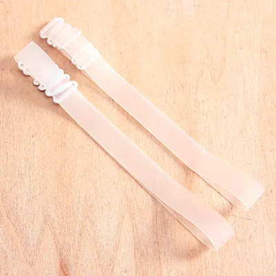 Style1 silicone 3 пары, женский эластичный бюстгальтер на бретельках, кружевные прозрачные бретельки для бюстгальтера, сексуальное нижнее белье, регулируемые бретельки, нижнее белье, аксессуары - Цвет: Style1 silicone
