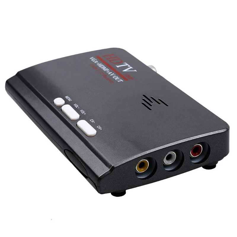 Smart Tv Box Us Plug 1080P Hd Dvb-T2/T Hdmi Usb Vga Av Tuner Receiver Digital Set-Top | Электроника