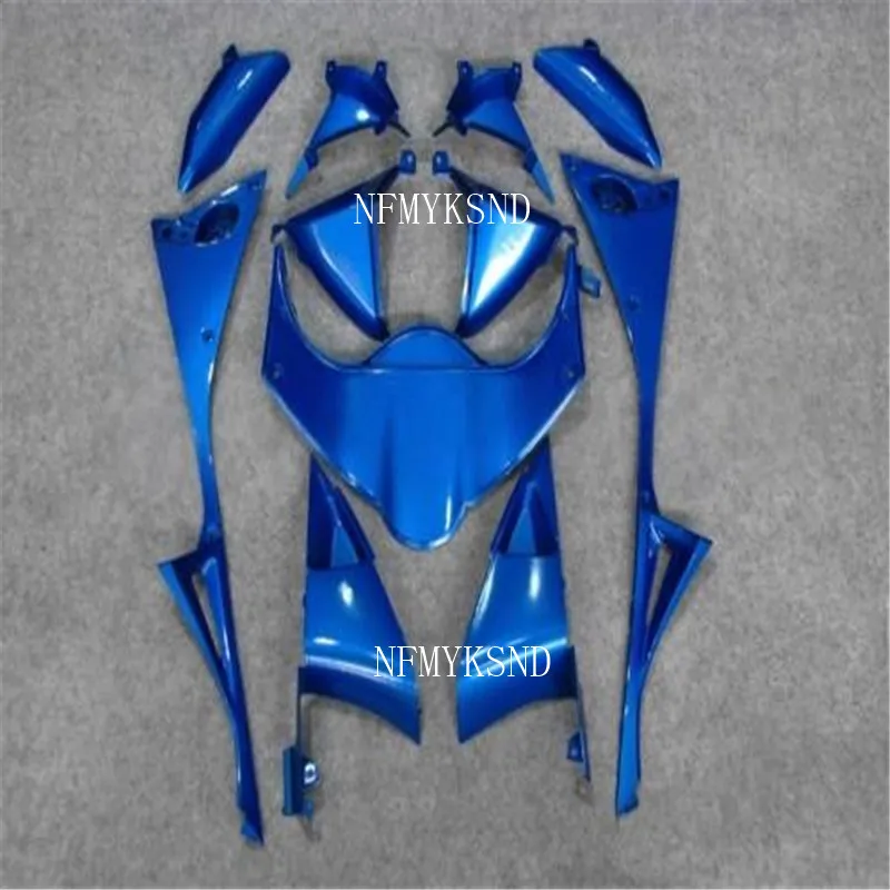 ABS инъекции настроить Кузов для HONDA Обтекатели CBR600 RR cbr600rr 07 08 белый комплект синих