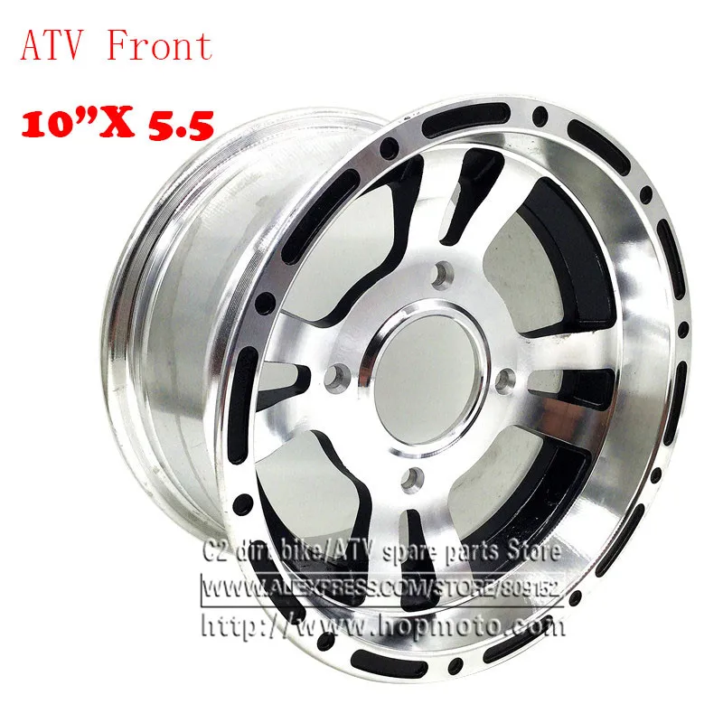 ATV 10 дюймовые передние диски из алюминиевого сплава дюймов x 5 Quad Chinese Off Road 4