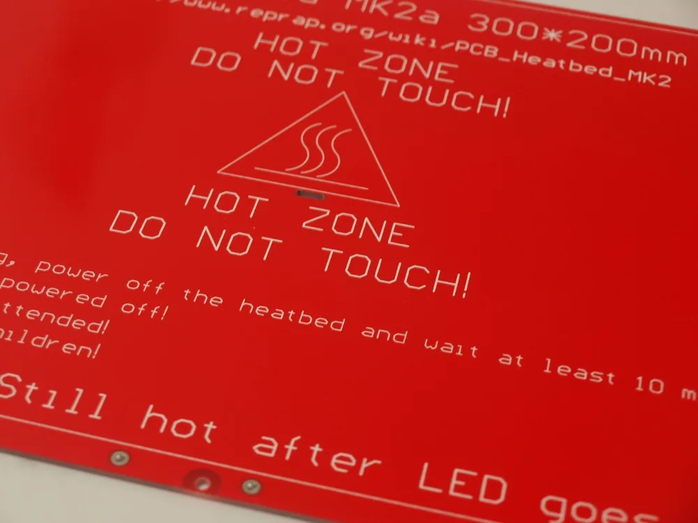 Подогреваемая кровать SEEJIE Prusa i3 RepRap полный комплект обновления + пластина каретки