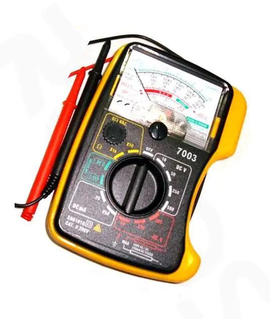 Аналоговый мини мультиметр KTI KT7003 оригинальный подлинный портативный