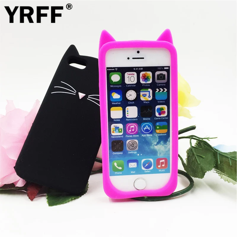 Мягкий силиконовый чехол YRFF для iphone 5s 5 se 6 6s plus 7 | Мобильные телефоны и аксессуары
