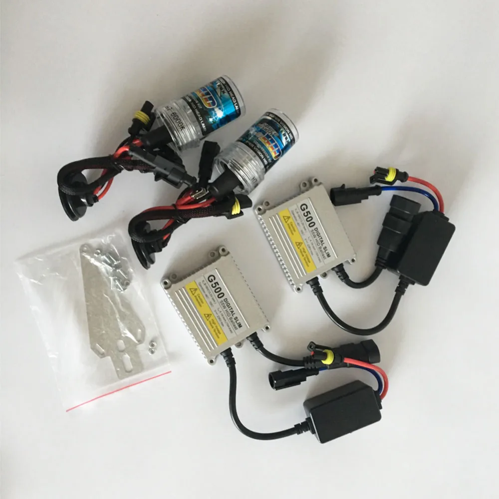 Ксеноновая лампа H7 55 Вт комплект Hid Автомобильный источник света ксеноновая HID 4300K