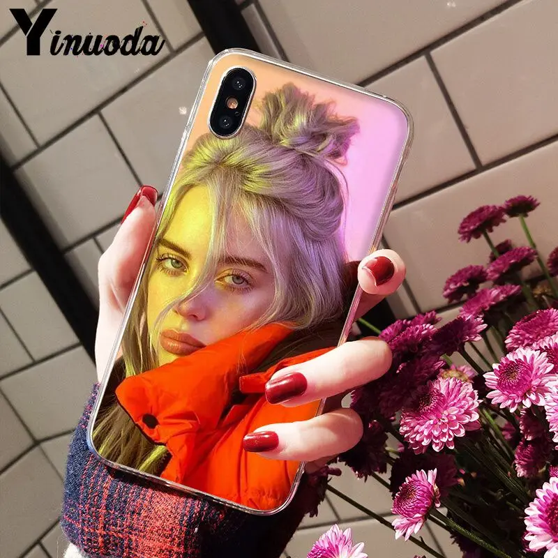 A5 Yinuoda Billie Eilish Khalid прекрасный горячий певец звезда прибытие сотовый телефон чехол для iPhone X XS MAX 6 6s 7 7plus 8 8Plus 5 5S SE XR - Цвет: A5