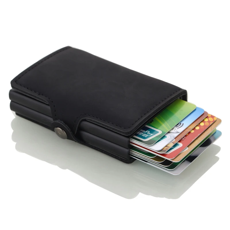 Мужские держатели для кредитных карт американский Европейский стиль кошелек