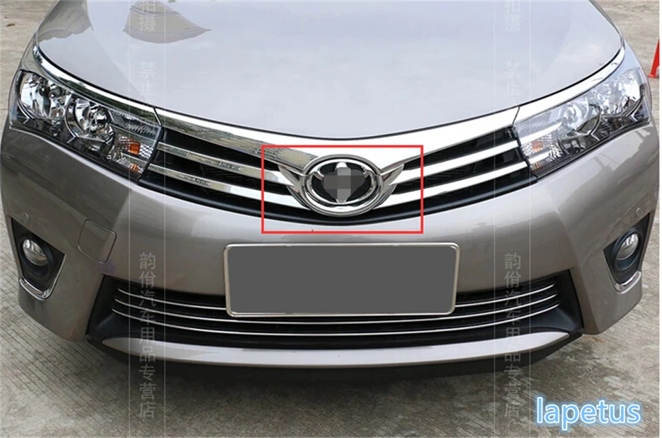 Lapetus Хромированная передняя решетка гриль украшение эмблема наклейки накладка 1