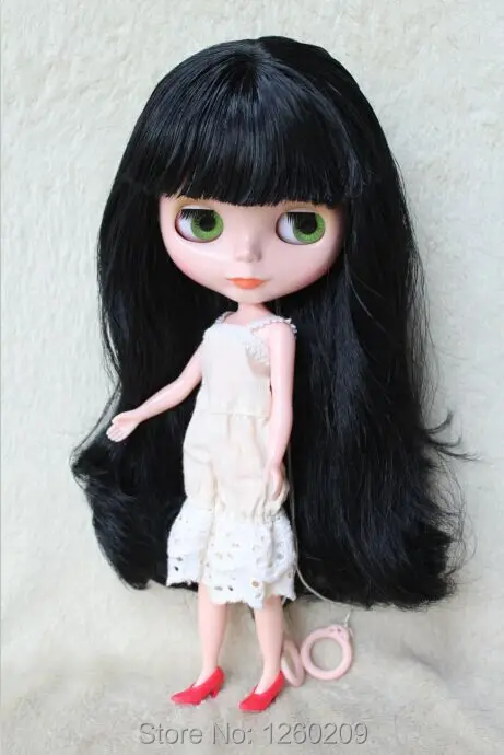 Кукла Blyth без одежды Обнаженная кукла с черными волосами (приблизительно BJD)