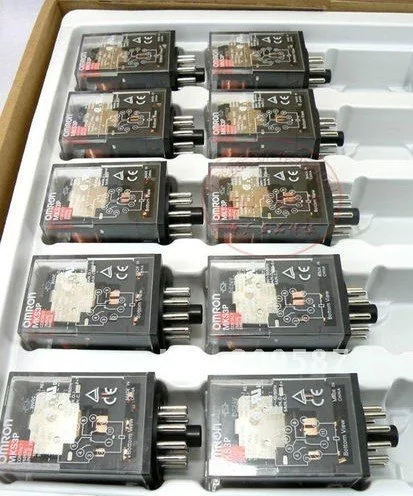 

1 set MK3P DC 24V Power Relay 11-Pin 3NO 3NC 10A 250VAC 3PDT With Base