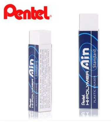 Пластиковый ластик Pentel ZETH07 высокий полимер Япония|plastic eraser|japan erasereraser erasers |