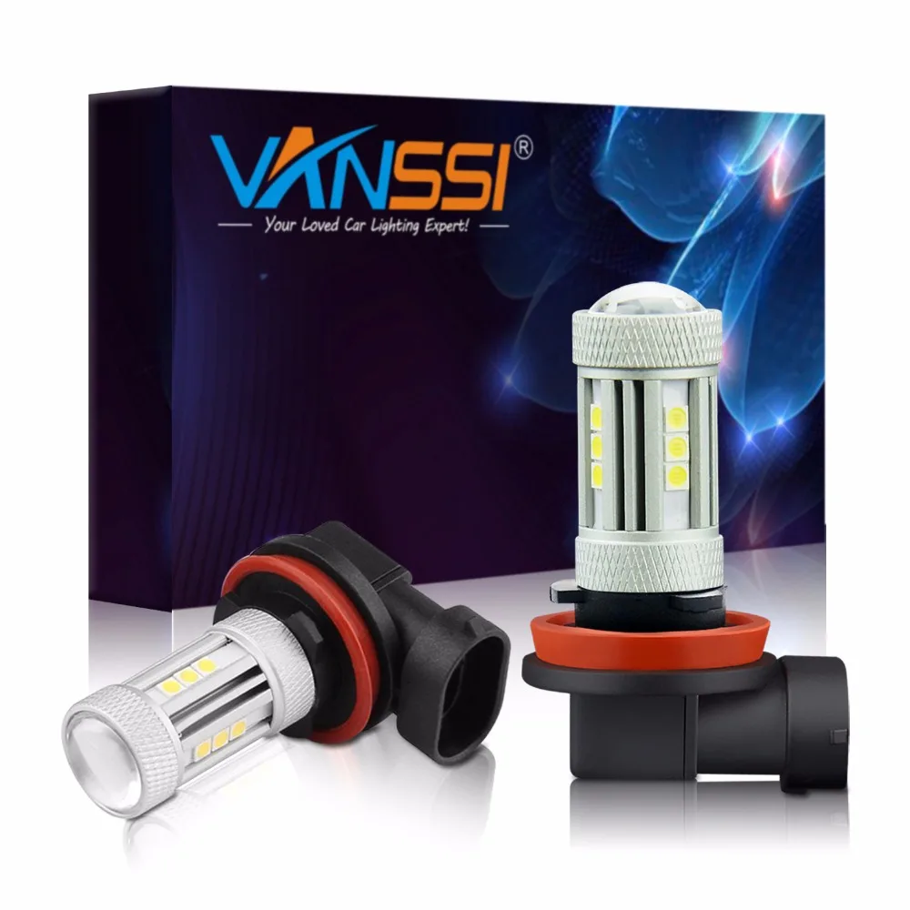 2x H8 H11 H16 HB4 9006 LED 1400 люмен Сверхъяркие 3030 чипсеты светодиодные лампы для