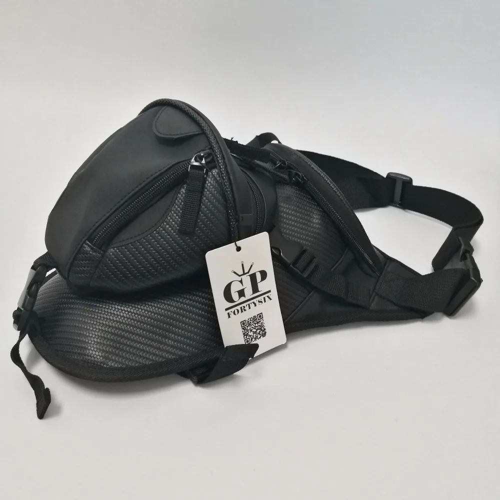 Лидер продаж 2018 мотоциклетная сумка черный цвет для мужчин падение на плечо