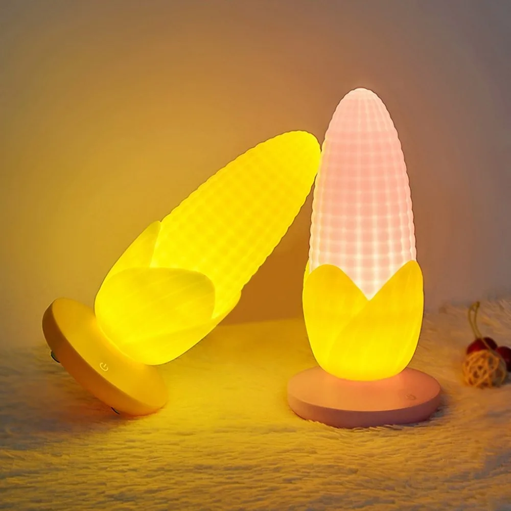 Светодио дный Новый светодиодный кукурузный ночник атмосфера лампа usb зарядка