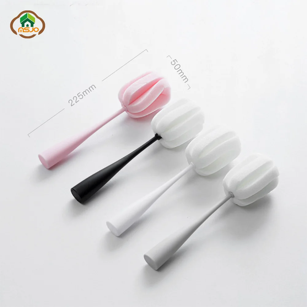 Щетка для очистки стаканов MSJO щетка стеклянных бутылок кружка мытья посуды воды