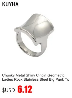 Openwork Switch Finger Ring for Women/Men Couple/Lovers Silver Color Stainless Steel Hollow Fashion Jewelry