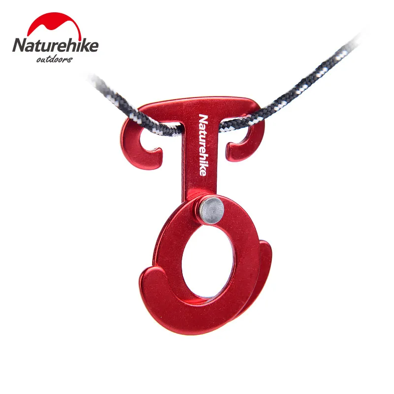 Naturehike крючок для улицы T тип пряжка веревка палатки узел подвесная Пряжка