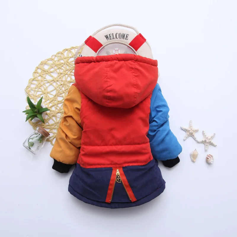 Для детей 1-4 лет новинка 2019 модные зимние кашемировые утепленные толстовки с