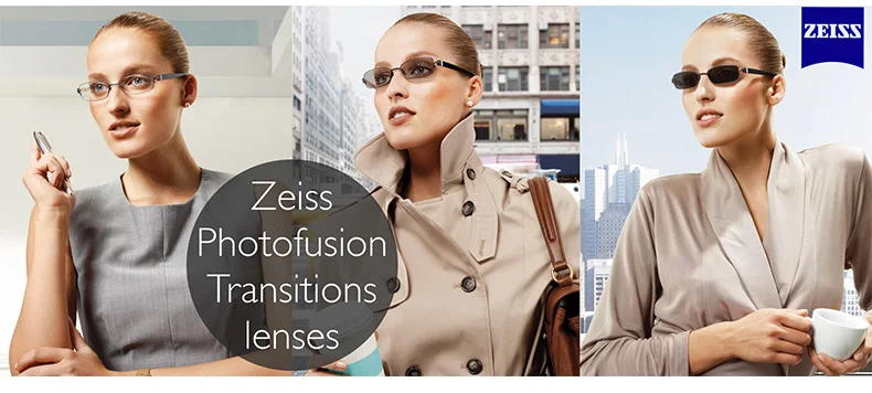 ZEISS PhotoFusion 1,50 1,56 1,61 1,67 фотохромные линзы оптические Хамелеон серые/коричневые транспортировочные линзы 1 штука
