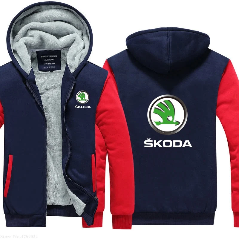 Мужской вельветовый свитер Skoda Утепленная зимняя куртка большого размера 5