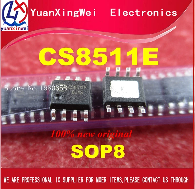 10 шт. новые и оригинальные Cs8511e Cs8511 sop8